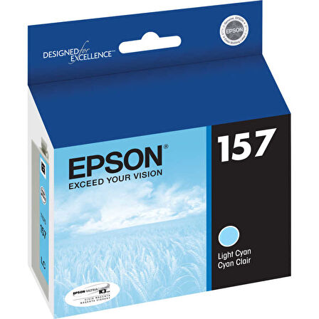 Epson T1575-C13T15754010 Açık Mavi Orijinal Kartuş