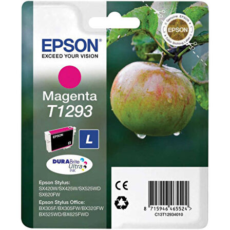 Epson T1293-C13T12934010 Kırmızı Orijinal Kartuş