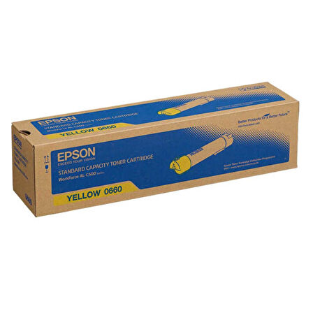 Epson AL-C500C13S050660 Sarı Orijinal Toner