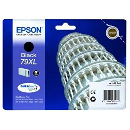 Epson 79XL-C13T79014010 Siyah Kartuş Yüksek Kapasiteli