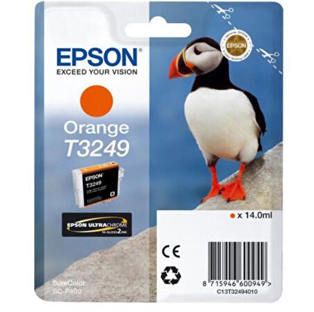 Epson T3249 C13T32494010 Turuncu Kartuş