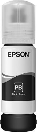Epson 106 EcoTank Siyah Mürekkep Şişesi, 70 ml. L7160/L7180 (C13T00R140) Black