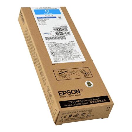 Epson Mürekkep Orj. WF-C529R, C579R XL (5K) Cyan