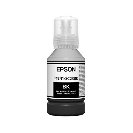 Epson Dye Sublimation Mürekkep Orj. Siyah 140ml