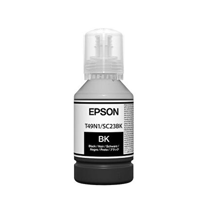 Epson T49N1/SC23BK Dye Sublimation Mürekkep F100, F500 Siyah/Black 140ml