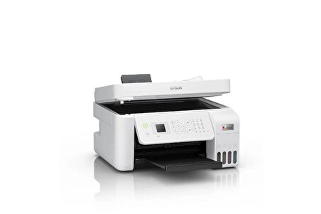 Epson EcoTank L5296 Wi-Fi+Tarayıcı+Fotokopi+Faks Çok Fonksiyonlu Tanklı Yazıcı - BEYAZ