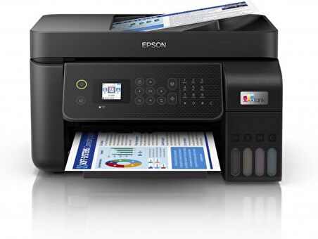 Epson Ecotank L5290 Wifi + Fax + Fotokopi + Tarayıcı Renkli Çok Fonksiyonlu Tanklı Yazıcı