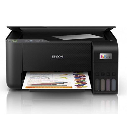 Epson Ecotank L3210 Fotokopi + Tarayıcı Renkli Çok Fonksiyonlu Tanklı Yazıcı