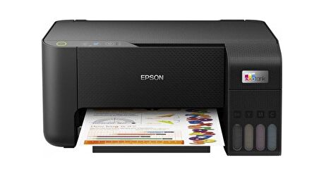 Epson Ecotank L3210 Fotokopi + Tarayıcı Renkli Çok Fonksiyonlu Tanklı Yazıcı