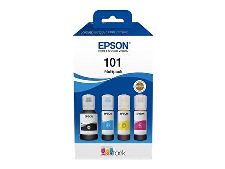 Epson T03V6 Cyan-Magenta-Yellow-Black Mavi-Kırmızı-Sarı-Siyah 4lü Multipack Kartuş