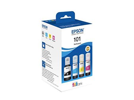 Epson T03V6 Cyan-Magenta-Yellow-Black Mavi-Kırmızı-Sarı-Siyah 4lü Multipack Kartuş