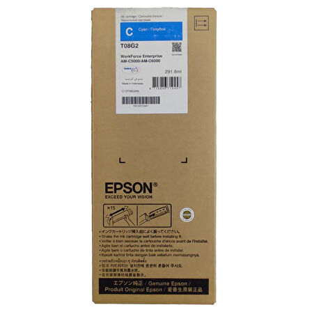 Epson Mürekkep Orj. WF Ent. AM-C5000,C6000 Cyan (30K)