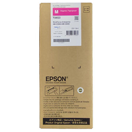 Epson Mürekkep Orj. WF Ent. AM-C5000,C6000 Magenta (30K)