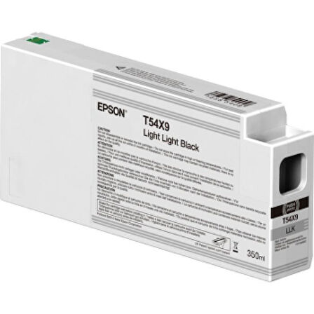 Epson C13T54X900 Singlepack Light Light Black T54X900 UltraChrome HDX/HD 350ml