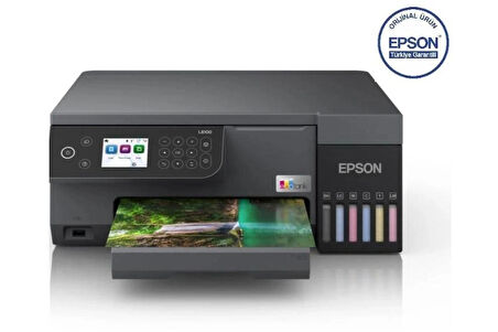 Epson EcoTank L8100 Wi-Fi + Tarayıcı + Fotokopi Renkli Çok Fonksiyonlu Tanklı Mürekkep Püskürtmeli Yazıcı