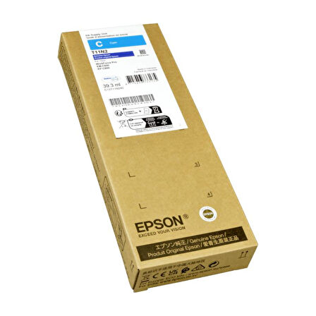 Epson C13T11N240 Mürekkep Orj. - WF-EM-C800, EP-C800 XL (5K) Cyan