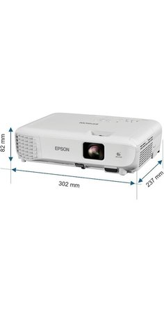 EPSON EB-W53 Wxga 1280X800 4000 Ansı Lümen 16.000:1 HDMI Projeksiyon