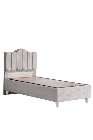 Baza, Trend Tek Kişilik Baza Başlık Letto Yatak Seti - Antrasit