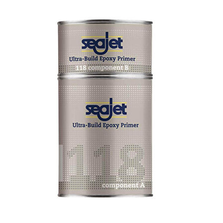 Seajet 118 Ultra Build Epoxy Primer Boya Astarı Gümüş 2.5lt