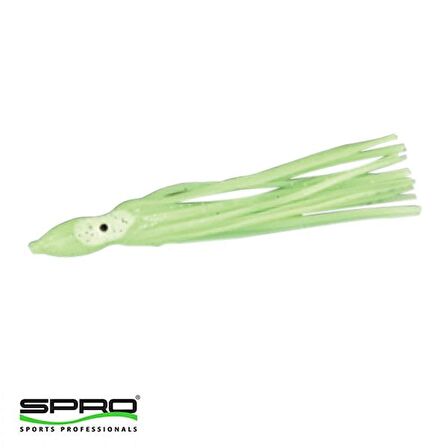 SPRO Octopus 12cm 7g Silikon Ahtapot Yem Glow 4ad