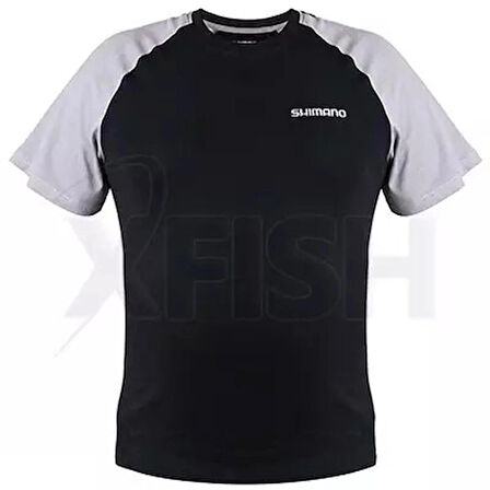 Shimano SHM Short Sleeve T-Shirt Black XXL