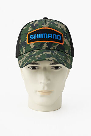 Shimano Performance MKT 04 Cap Şapka Digital Pine