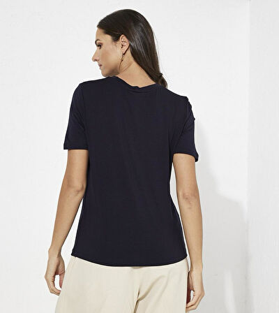 Kadın tişört REG IMD FLORAL HD BASKI