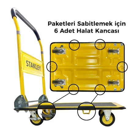 Stanley PC538 300Kg Profesyonel Paket Taşıma Arabası