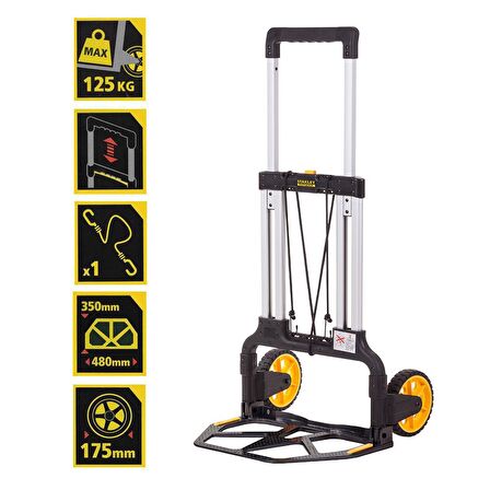 STANLEY FATMAX FX706 125Kg Profesyonel Katlanır El Arabası