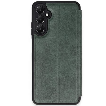 Samsung Galaxy A36 Kılıf Flip Cover - Koyu Yeşil