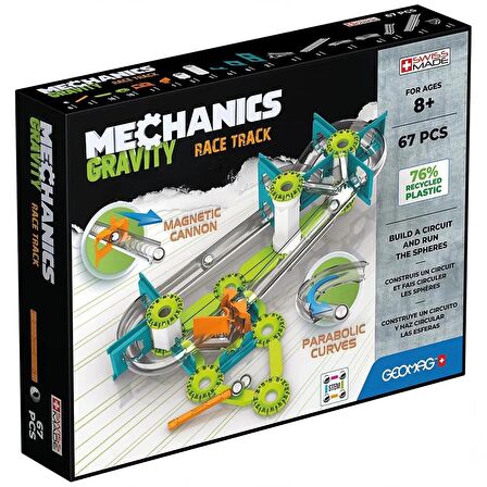 Geomag Mechanics Gravity Yarış Pisti 67 Parça