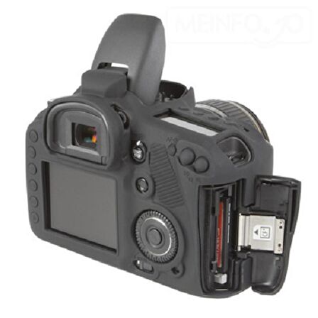 EasyCover Canon 7D Silikon Kılıf ECC7DB(Siyah)