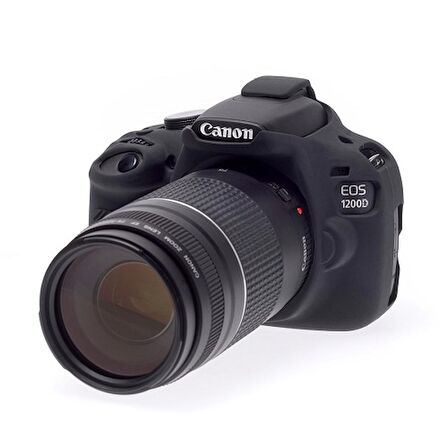EasyCover Canon 1200D Silikon Kılıf ECC1200DB (Siyah)