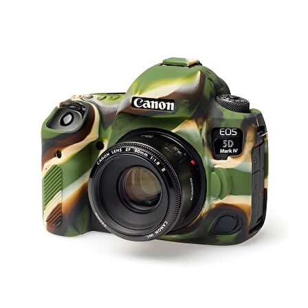 EasyCover Canon 5D Mark IV Silikon Kılıf ECC5DIVC (Kamuflaj)