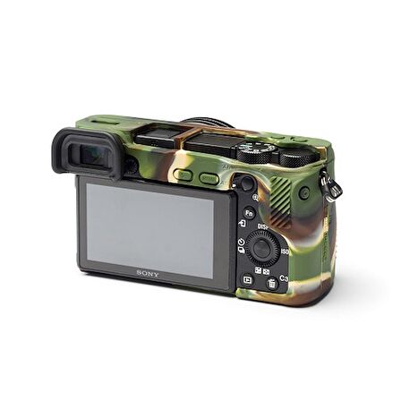 EasyCover Sony A6500 Silikon Kılıf ECSA6500C (Kamuflaj)