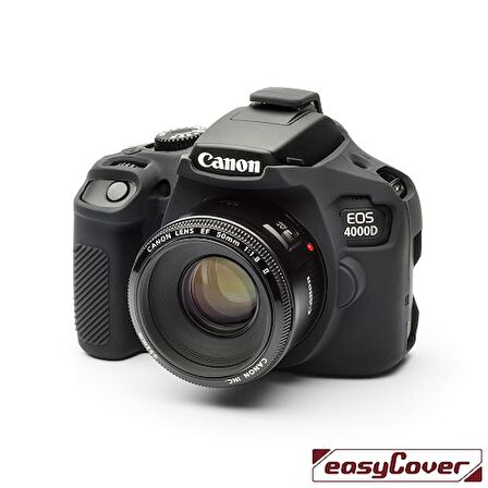 EasyCover Canon 4000D Silikon Kılıf ECC4000DB (Siyah)