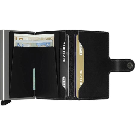 Secrid Miniwallet Original Kartlık Cüzdan, Siyah