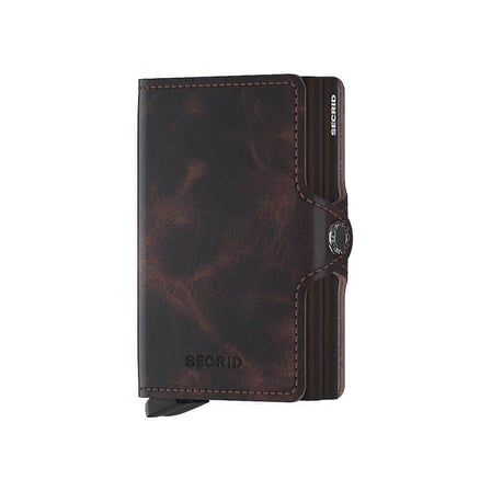 Secrid Twinwallet Vintage Kartlık Cüzdan, Ç.Kahve