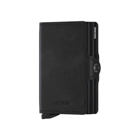 Secrid Twinwallet Vintage Kartlık Cüzdan, Siyah