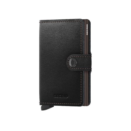 Secrid Miniwallet Original Kartlık Cüzdan, Siyah-Kahve