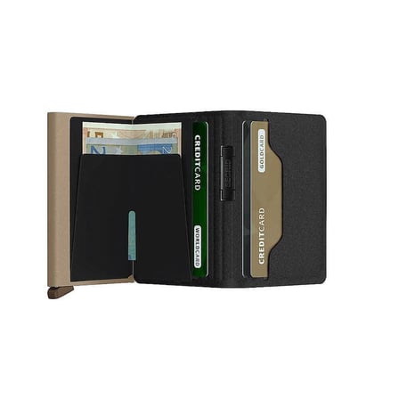 secrid bandwallet liba powder kartlık cüzdan, siyah-yeşil