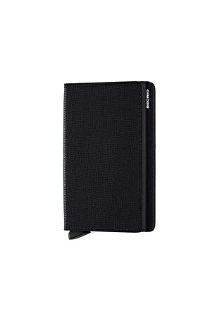 Secrid Slimwallet Crisple Black, N/a - %100 Orjinal Avrupa Derisi Ince Cüzdan