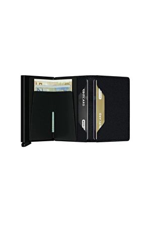 Secrid Slimwallet Crisple Black, N/a - %100 Orjinal Avrupa Derisi Ince Cüzdan