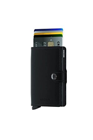 Secrid Miniwallet Matte Black, N/a - %100 Orjinal Avrupa Derisi Cüzdan