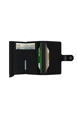 Secrid Miniwallet Matte Black, N/a - %100 Orjinal Avrupa Derisi Cüzdan