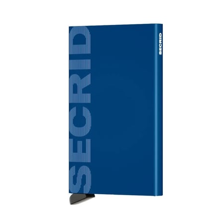 Secrid Cardprotector Laser Logo Kartlık, Mavi