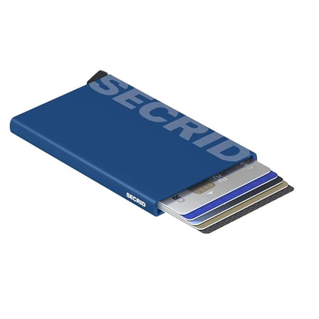 Secrid Cardprotector Laser Logo Kartlık, Mavi