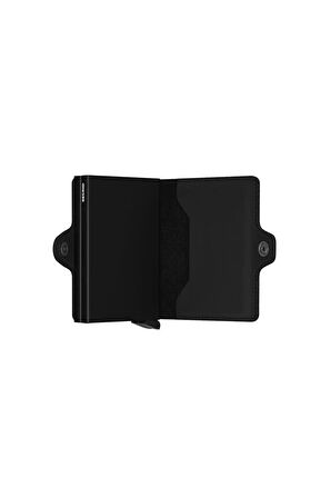 Secrid Twinwallet Matte Black, N/a - %100 Orjinal Avrupa Derisi Ikiz Cüzdan