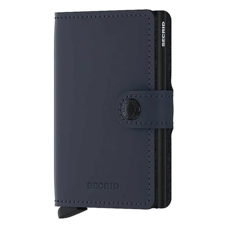 Secrid Miniwallet Matte Kartlık Cüzdan, Gece Mavisi