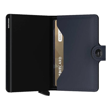 Secrid Miniwallet Matte Kartlık Cüzdan, Gece Mavisi